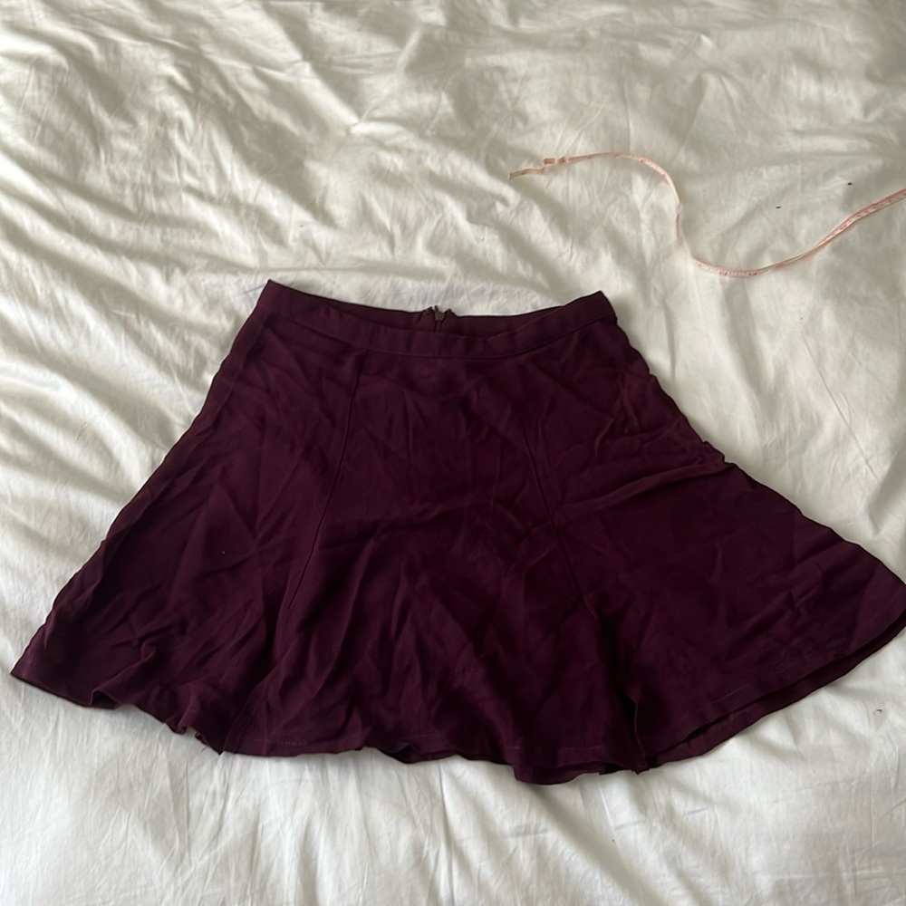 Reformation mini skirt